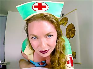 predominant super-steamy nurse jerks and humiliates you
