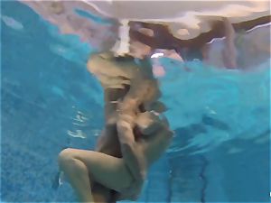 Unique fetish porn under the water. euro ultra-cutie and athlete
